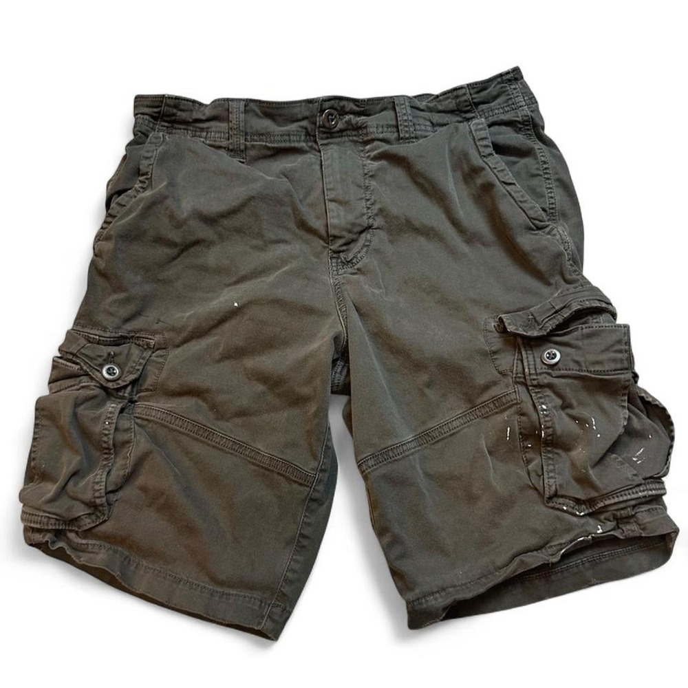 Vintage Y2K American Eagle extreme flex cargo shorts size 36 READ